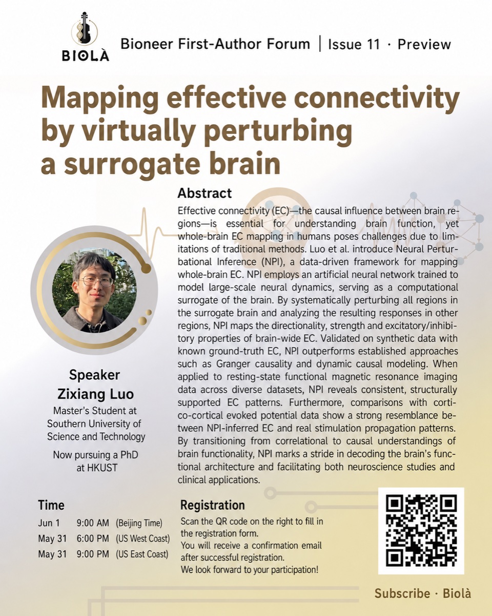 Mapping Effective Connectivity by Virtually Perturbing a Surrogate Brain event poster
